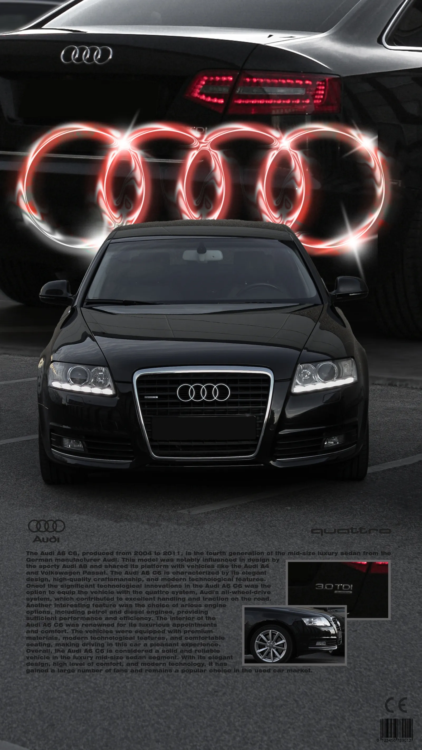 Car specs plagát – Po